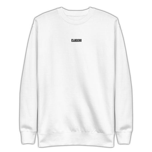 Sweat-shirt Elussya Essentiel blanc Brodé